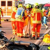 Per Helikopter ins Krankenhaus