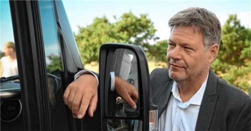 Robert Habeck, Bundesminister für Wirtschaft und Klimaschutz, wird kritisiert. Foto dpa