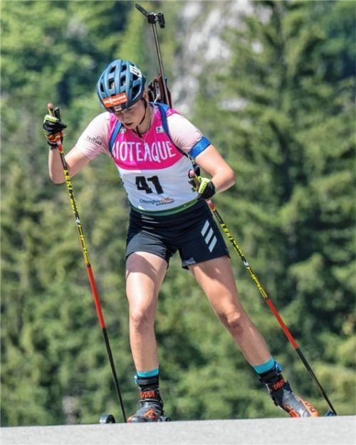 Selina Kastl wurde Doppel-Weltmeisterin bei den Bewerben der Juniorinnen. Foto Ernst Wukits