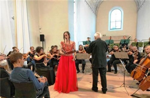 Sopranistin Rosmarie Kassis sang drei Arien. Foto Giesen