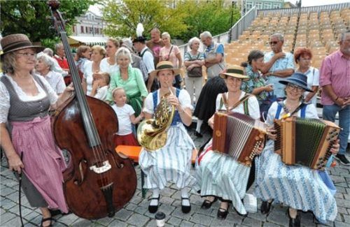 Zahlreiche Musikgruppen sorgten für eine ganz besondere Atmosphäre in der Innenstadt.