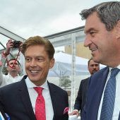 Ministerpräsident Ehrengast beim Meggle-Jubiläum