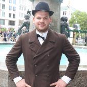 Was sucht der Metzger im Fischbrunnen?