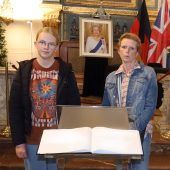 Letzte Grüße an die Queen