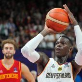 Basketballer im Viertelfinale