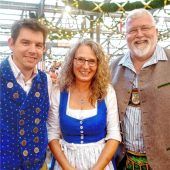Netzwerken auf dem Herbstfest