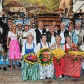 Seit Jahrzehnten mittendrin: die Flötzinger-Jubilare