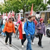 50 Menschen bei Demo „Rosenheim gegen Armut“