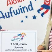 3600 Euro für Aktion Aufwind