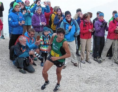 Antonio Toninelli war 2017 Sieger des Hochfellnberglaufs. Der Italiener ist auch bei der 48. Auflage am Sonntag wieder am Start.Foto Markus Müller
