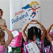 Schulranzen verschenkt