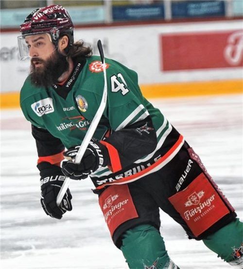 Brad Snetsinger will schon in der Doppelrunde, die am 5. März im Süden und Norden endet, nach seiner schweren Verletzung wieder für die Starbulls spielen. Am besten noch in diesem Jahr. Foto Hans-Jürgen Ziegler