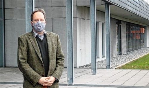 Markus Rinner, Pauline-Thoma-Mittelschule: „Engpässe werden durch Zusatzkräfte abgefedert.“Foto Riediger