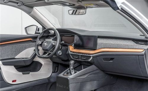 Skoda-Interieur-Studie IVET mit nachhaltigen Materialien. Foto Autoren-Union Mobilität/Skoda