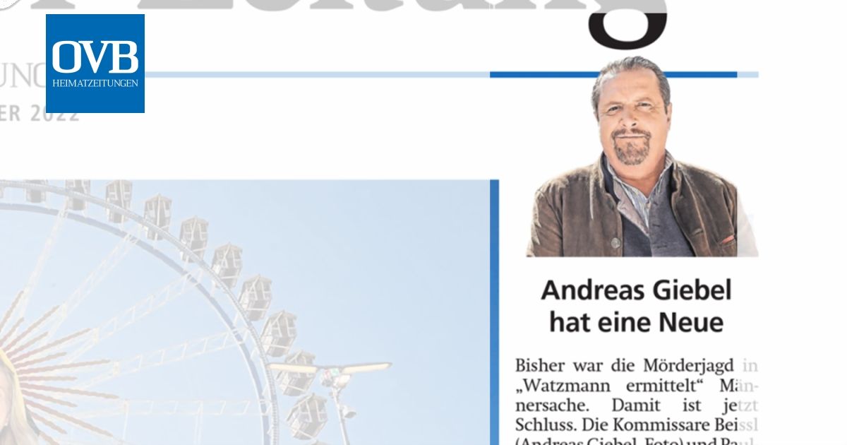 Andreas Giebel hat eine Neue OVB Heimatzeitungen