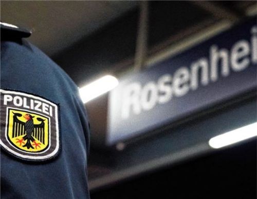 Zur Festnahme eines 20-jährigen Mannes ist es am Dienstagabend am Rosenheimer Bahnhof gekommen. Foto Bundespolizei