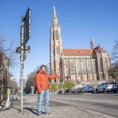 Schellingstraße einspurig  Reparieren statt wegwerfen „Gorillas“-Zentrum: Bürger sorgen sich Pläne für den Giesinger Berg