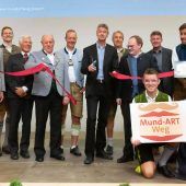 Mund-ART-Weg in Prien eröffnet