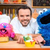 Das Krümelmonster in der Küche