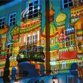 Rosenheimer Lichter, Open-Air-Modenschauen und eine Fassadenbeleuchtung