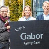 Gabor bedankt sich bei Klinikpersonal