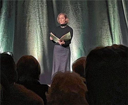 Antonia Gottwald als Josephe in Kleists „Das Erdbeben von Chili“.Foto Kirchner