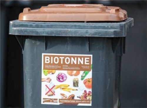Die Biotonne kommt jetzt auch nach Rosenheim. Die Einführung ist für Anfang Januar geplant. Foto dpa