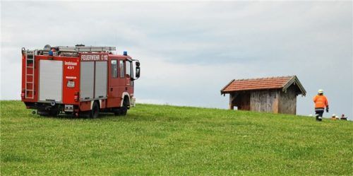 Die drei Feuerwehren in der Gemeinde Frasdorf brauchen alle neue Fahrzeuge. Die vorhandenen sind noch aus dem vergangenen Jahrhundert. Fotos Rehberg