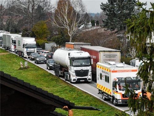 Die Folgen der Blockabfertigung spüren unter anderem auch die Bürger im Rosenheimer Süden. Die SPD sucht deshalb nach einer Lösung. Foto Schlecker
