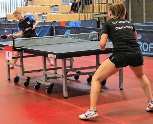 Die letzten beiden Duelle zwischen Kristin Lang und Chantal Mantz endeten zugunsten der Kolbermoorerin.Foto Gerhard Erlich