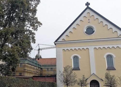 Die Sanierungsarbeiten am Klostergebäude stehen kurz vor dem Abschluss. Fotos Wunsam