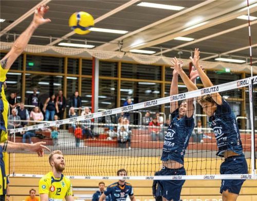 Diesmal nicht dabei: David Fecko (im Mittelblock) ist erneut mit Corona infiziert.Foto fab