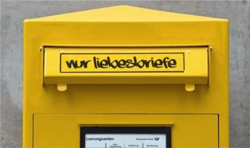 Glückslotterie: Wer hier einen Brief einwirft, kann nicht sicher sein, wann er ankommt.Foto .dpa