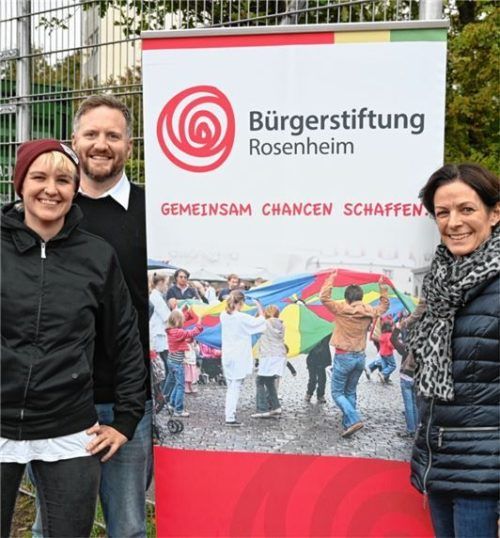 Haben die Aktion auf die Beine gestellt: (von links) Ricarda Krüger, Christian Hlatky und Andrea März.