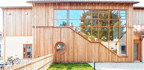Mit dem Umbau ist die Kinderwelt Mariä Himmelfahrt mit Kindergarten und Kinderkrippe innen wie außen ein Platz zum rundum Wohlfühlen.Fotos krb