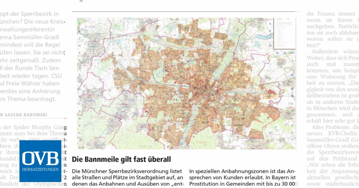 Die Bannmeile gilt fast überall OVB Heimatzeitungen
