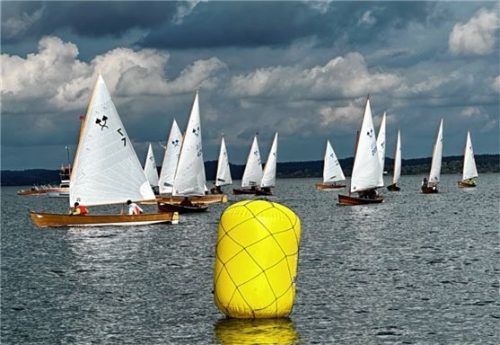 Spannend war es bei der Plättenregatta des WV Fraueninsel. Foto Gerhard Niessen