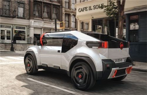 Widerstrebt allen ästhetischen Maßstäben: der Citroën Oli. Foto Autoren-Union Mobilität/Stellantis