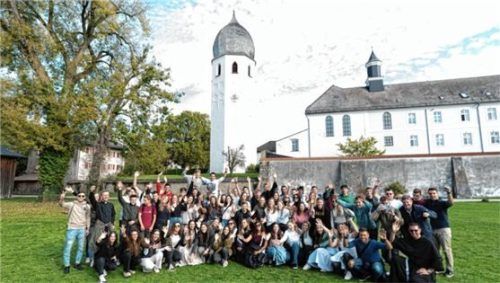 80 Jugendliche aus Kroatien und dem Chiemgau verbrachten gemeinsam ein Wochenende mit geistlichem Programm und Ausflügen. Foto re