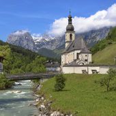 Moderne Sitzheizung im Ramsauer Kircherl
