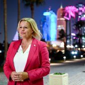 Innenministerin Faeser in Katar