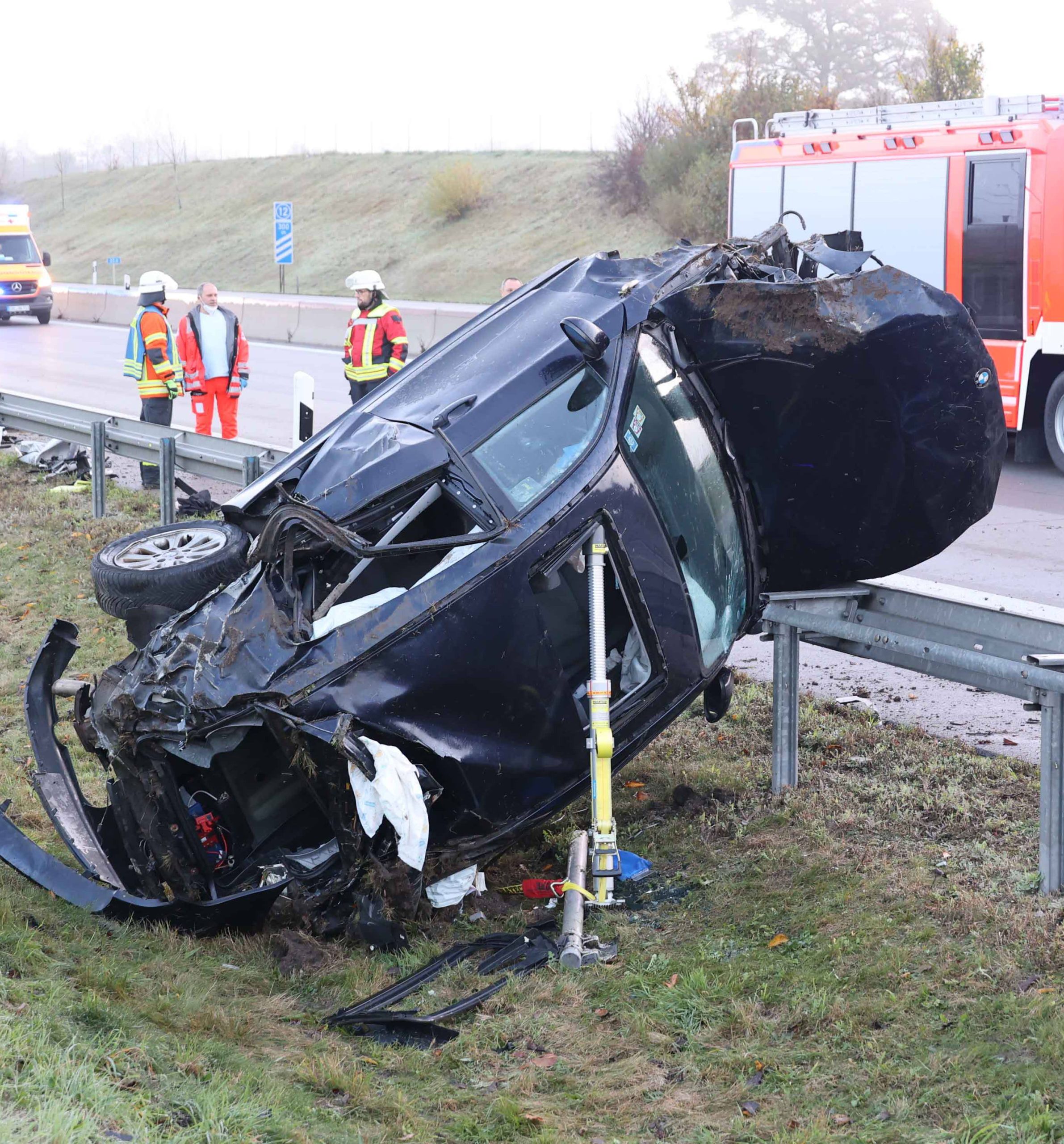 Woltemade Unfall Aktuelle Meldung OVB Heimatzeitungen | Leitplanke als Schanze