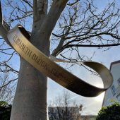 Gedenkschleife für Elisabeth Block