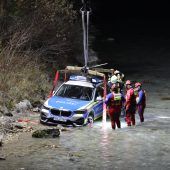 Verfolgungsjagd endet in der Loisach