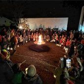 Laternenfest mit Musik in der Kastenau