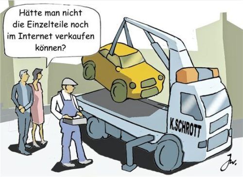 An wen wendet man sich, wenn man ein altes Auto entsorgen muss? Foto Autoren-Union Mobilität/Goslar Institut