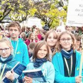 Kinder singen für den Frieden