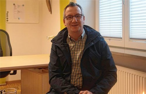 Domkapitular Dekan Pfarrer Daniel Reichel freut sich auf seine neue Stelle in Freising.Foto Wunsam