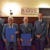 THW Rosenheim ehrt treue Mitglieder