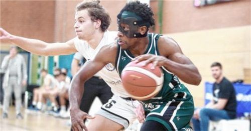 Jguwon Hogges erzielte 34 Punkte für den SBR. Trotzdem reichte es nicht zum Sieg. Foto Wolfgang Fehrmann